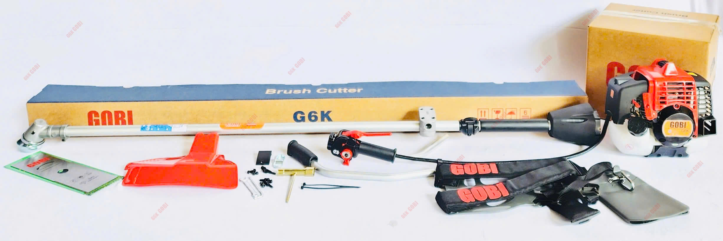 Máy cắt cỏ 2 thì G6K GOBI 46ly (Bình xăng con Walbro)