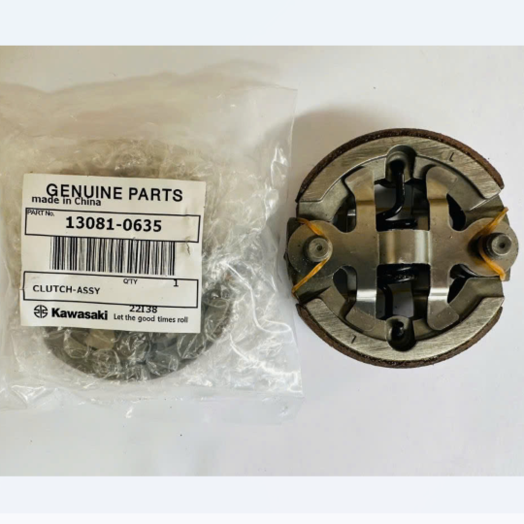 (13081-0635) - Bố nồi + ốc TJ53E - Kawasaki - Phụ tùng zin