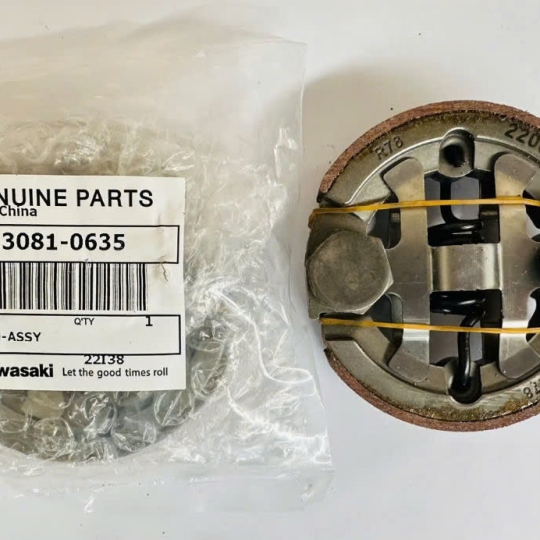 (13081-0635) - Bố nồi + ốc TJ53E - Kawasaki - Phụ tùng zin