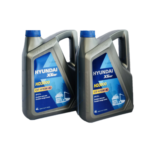 Nhớt 4.0L 4T - Hyundai HD3000 (1T=4 chai)