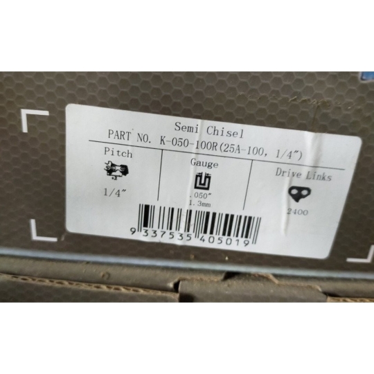 Xích Archer K-050-100R (Archer) (25A-100, 1/4") (chuột)
