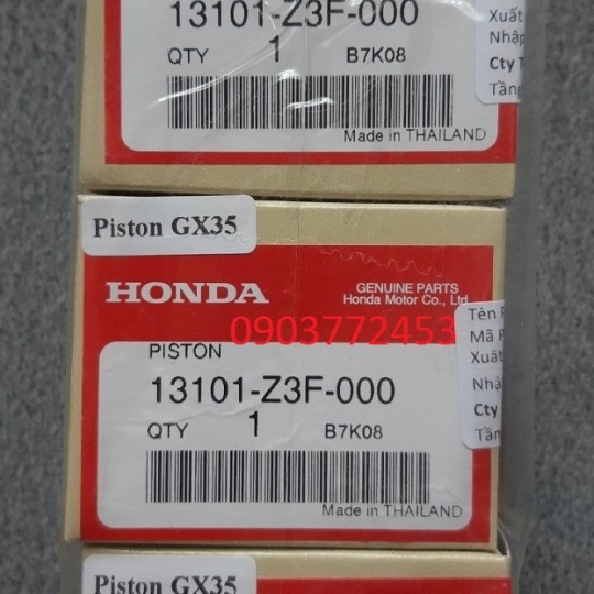 Piston GX25, GX35 - Phụ tùng zin Honda