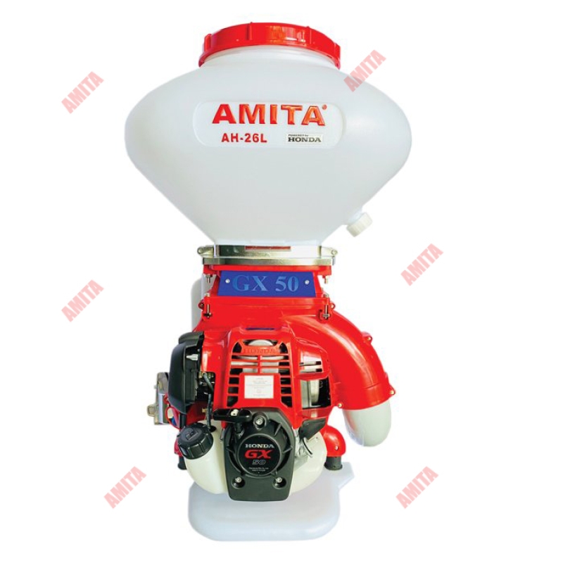 Máy phun hạt 4 thì chạy xăng Honda dùng trong nông nghiệp AH-26L GX50 TT (Amita)