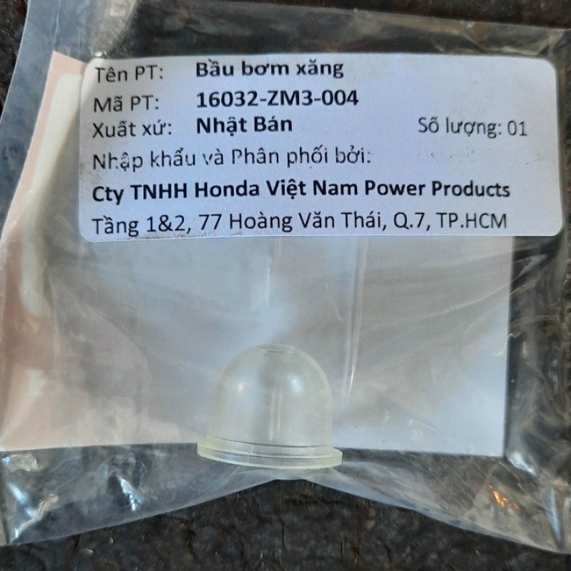 Bầu bơm xăng GX25, GX35 - Phụ tùng zin Honda