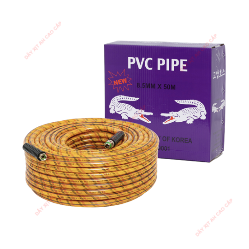 Dây xịt áp lực 8.5x50m cá sấu vàng TS có viền