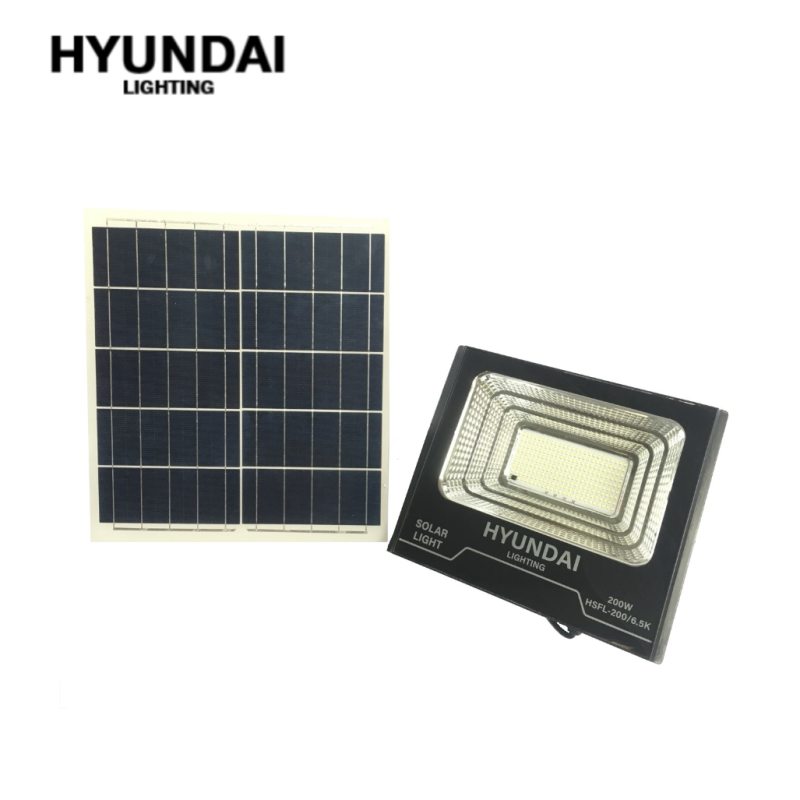 Đèn pha NLMT HSFL-200/6.5K. Hiệu: HYUNDAI