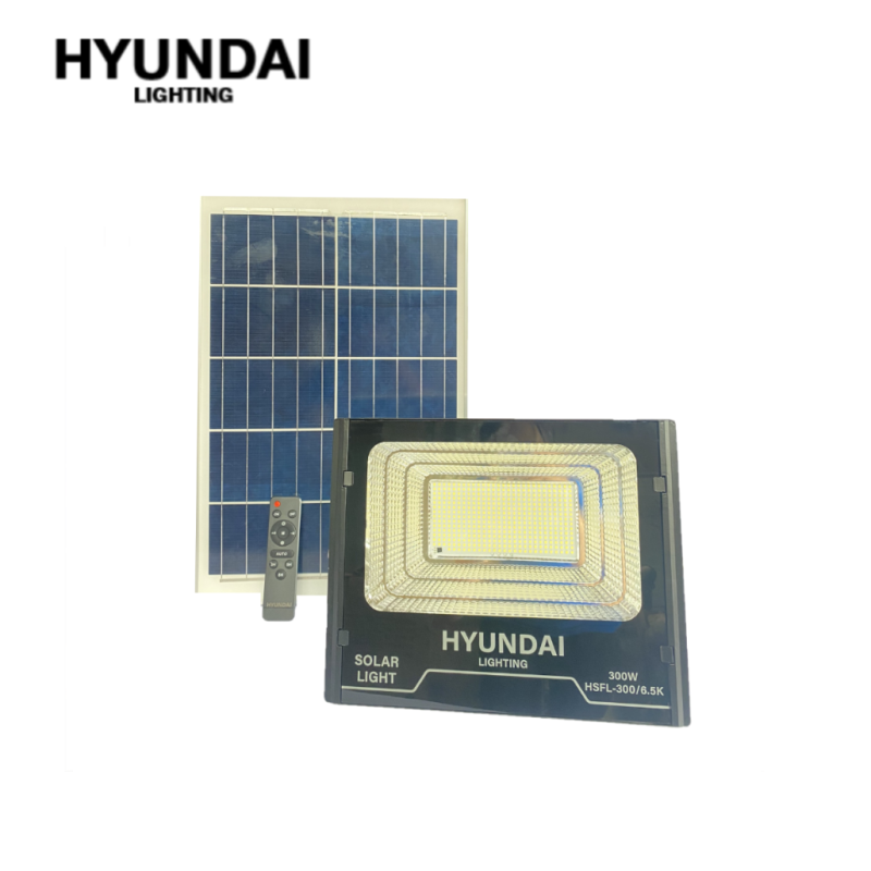 Đèn pha NLMT HSFL-300/6.5K. Hiệu: HYUNDAI