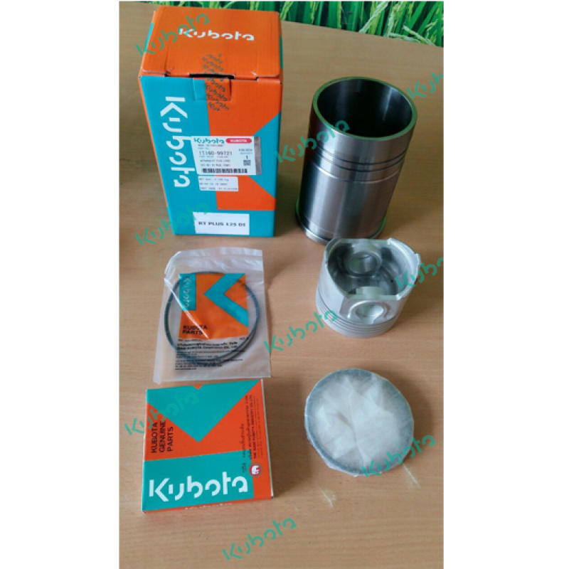 Bộ sơ mi piston bạc RT125 Kubota 