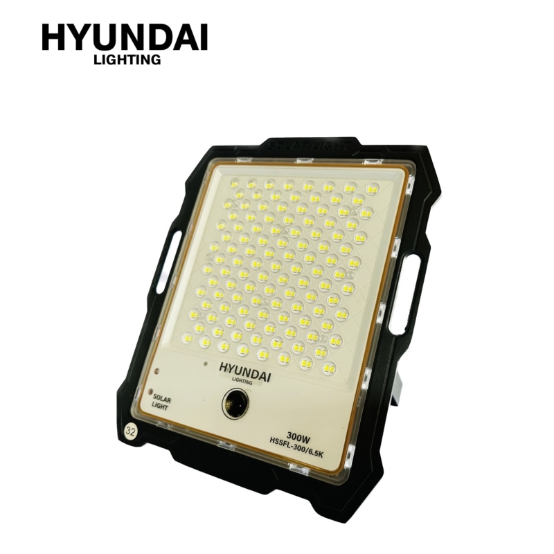 Đèn pha giám sát NLMT HSSFL-300/6.5K. Hiệu: HYUNDAI