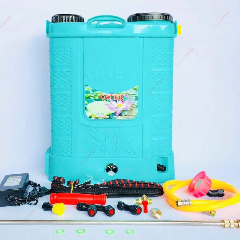 Máy phun thuốc điện bơm đôi CT-20L (CATER)
